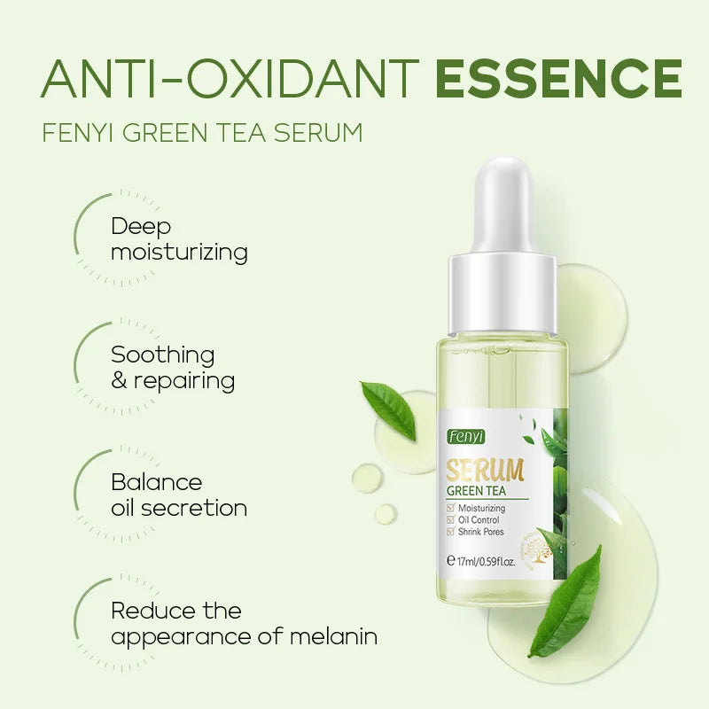 TeaLisse Serum – from tea + lisse (French for “smooth”)